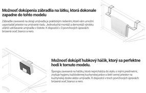 Deante Magnetic, 2-komorový granitový drez s odkvapkávačom 1160x500x224 mm, čierna matná, DEA-ZRM_N213