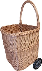 HRADIL H028 Prútený kos na drevo svetlý 90x46 cm