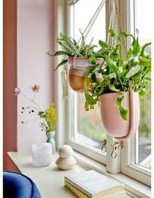 Kovový závesný obal na kvetináč Kati – Bloomingville