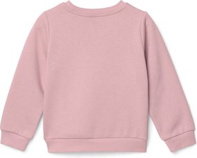 Detské mikiny s počesanou vnútornou stranou, 2 ks, ružové