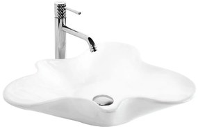 Rea Izolda, umývadlo na dosku 530x460x120 mm, biela lesklá, REA-U6365