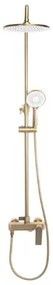 REA-P2400 - Sprchová súprava s batériou AVALON, brúsené zlato