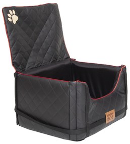 Golden Dog Autosedačka Lux Comfort pre psa L 33 x 65 x 50 cm – čierna