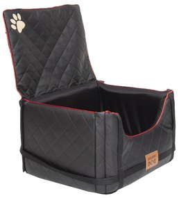 Golden Dog Autosedačka Lux Comfort pre psa XL 33 x 75 x 55 cm – čierna