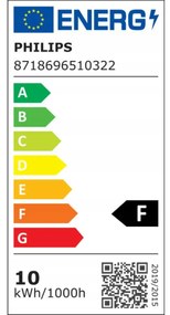 LED žiarovka Philips E27 - 10W - 1055 lm - studená biela - CorePro Premium A60