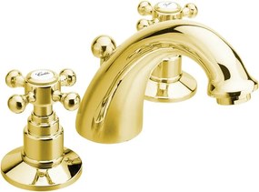 Umývadlová batéria v zlatej farbe Antea – Sapho