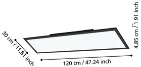 LED smart stropné svietidlo 33,5 W SALOBRENA-Z – EGLO