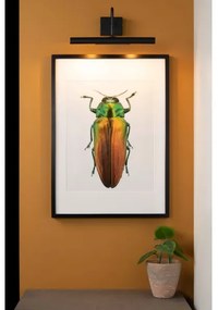 Lucide 45299/02/30 - Obrazové svietidlo VINZ 2xG9/28W/230V čierna