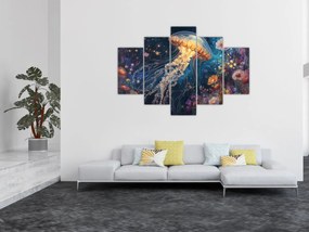 Obraz - Magická medúza (150x105 cm)