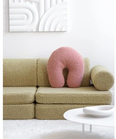 Zelená detská pohovka z textílie buklé 132 cm Settee – Wigiwama