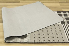 Protišmykový kuchynský koberec / behúň Flex 19053/08 tmavosivý