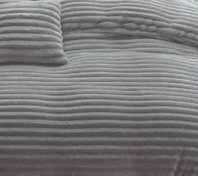 Mikroplyš obliečky Homa TRAIL GREY 3-dielna sada 140x200 cm