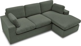 Zelená rohová pohovka Belair – Bobochic Paris