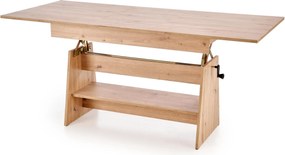 Rozkládací konferenční stolek Erika dub artisan