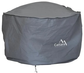 Kryt na ohnisko 93x58 cm šedá