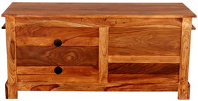 furniture-nabytek.cz - TV stolík rustikálny z masívneho dreva palisander 120x55x45