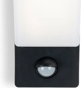 Brilagi - LED vonkajšie nástenné svietidlo so senzorom ARCELO LED/9W/230V IP44