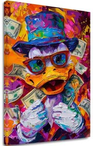 Obraz Money Duck | Talianske plátno
