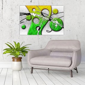 Abstraktný obraz (90x60 cm)