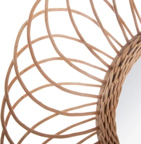 Zrkadlo Rose, hnedé