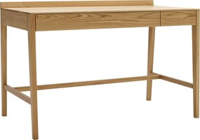 Písací stolík THEO medium s 2 zásuvkami, 120x60x75 cm Orech