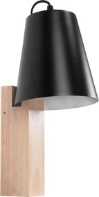 Toolight Toolight, nástenné svietidlo 1xE27 APP1279-1W, čierna-hnedá, OSW-07989