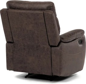 Polohovacie kreslo hnedé TV-4092 BR3