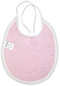 Ružový mušelínový podbradník Kindsgut Paris