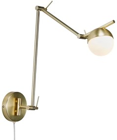 Nordlux - Nástenná lampa CONTINA 1xG9/5W/230V mosadz