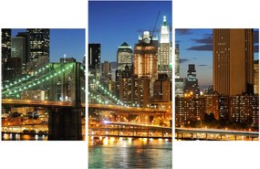 Obraz - Most s New Yorkom (90x60 cm)