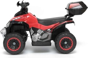 LEAN CARS Nabíjateľná štvorkolka GTS1188-A červená