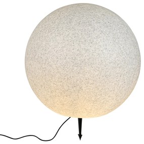 Moderná vonkajšia lampa sivá 77 cm IP65 - Nura