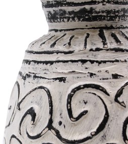 Keramická váza Vír Krémová
