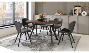 Jedálenský stôl ARTUR dub/čierna