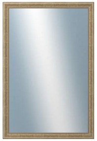 DANTIK - Zrkadlo v rámu, rozmer s rámom 80x160 cm z lišty KŘÍDLO malé strieborné patina (2775)