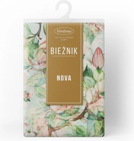 BEHÚŇ NA STÔL FLORE 10 40X180 CM VZOROVANÝ