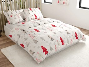 Obliečky z mikrovlákna JINGLE biele Rozmer obliečky: 70 x 90 cm | 140 x 220 cm