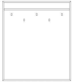 Nástenný vešiak z dubového dreva v prírodnej farbe s poličkou Abies - The Beds