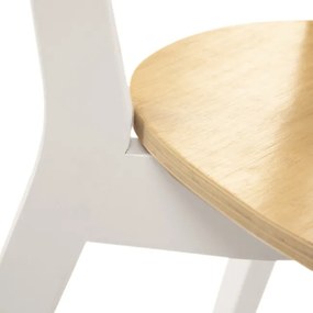 Jedálenská stolička SESSI biela 869520