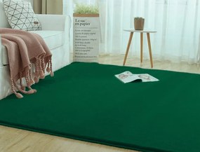 Protišmykový koberec RABBIT fľaškovo zelený