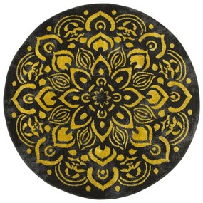 Koberec Festival Gold 5866A Ornament čierny / zlatý
