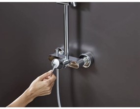 Hansgrohe Croma Select S - Showerpipe 280 1jet s pákovou batériou, chróm 26791000