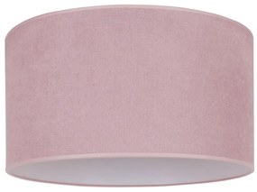 Duolla - Stropné svietidlo BRISTOL 1xE27/15W/230V pr. 45 cm ružová/biela