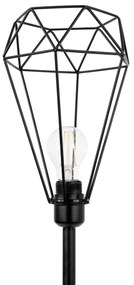Toolight Toolight, podlahové stojace svietidlo Reno 300216 1xE27, čierna, OSW-04878