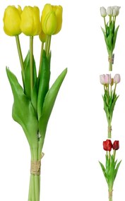 Umelá kytica tulipán zväzok 39CM
