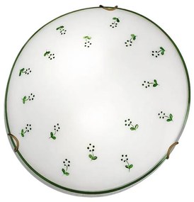 Kolarz 731.12.4.21 - Stropné svietidlo NONNA 2xE27/60W/230V pr. 40 cm zelená