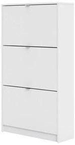 Biela výklopná skrinka na topánky Shoes – Tvilum