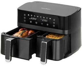 ProfiCook FR 1295 H dvojitá teplovzdušná fritéza, 9 l