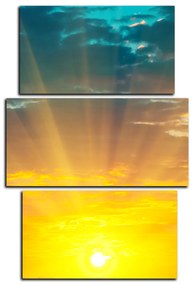Obraz na plátne - Západ slnka - obdĺžnik 7200C (105x70 cm)