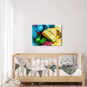 Obraz farebných metrov (70x50 cm)